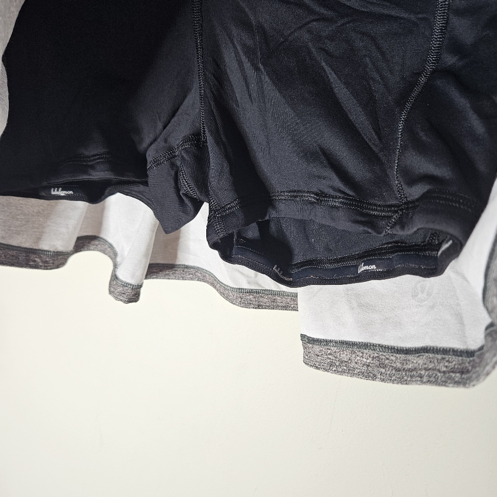 Lululemon Pace Rival Skirt (Regular) *No Panels 13" Heather Lux Multi Black 4 - Picture 5 of 6